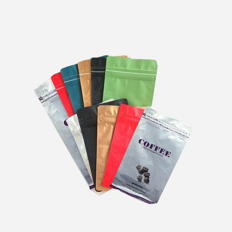 1lb 2lb 3lb kantong plastik yang dapat ditutup kembali Kemasan zipper stand up pouch foil