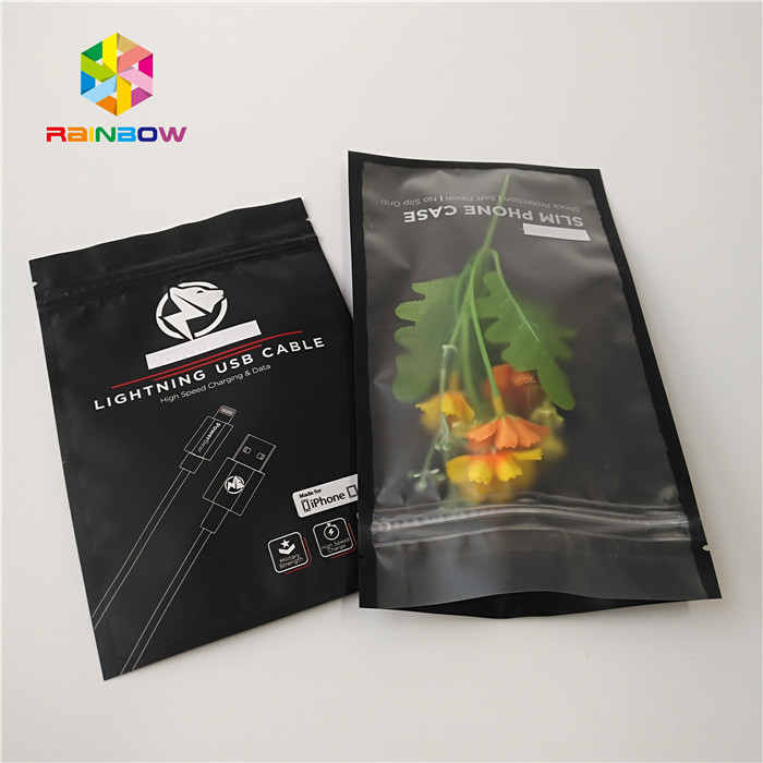 Tas Foil Aluminium Non-Kerusakan Segel Tiga Sisi Untuk Industri Makanan