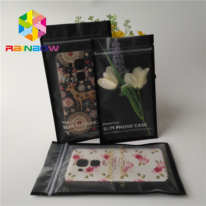 Noni Mobile Cable Kantong Plastik Kemasan Non Kebocoran Dengan Top Zip Locker