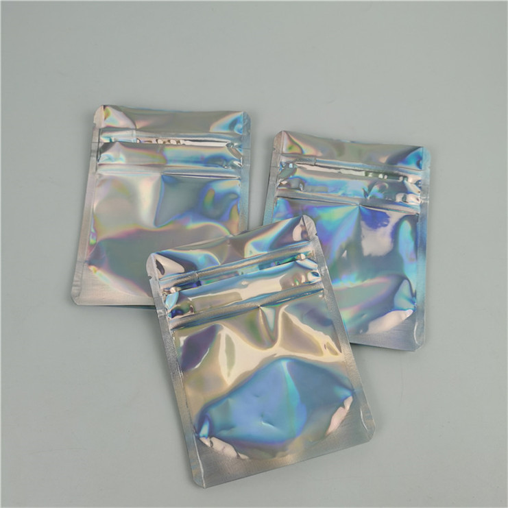 Tas kantong foil plastik dengan fungsi anti bau dan logo khusus