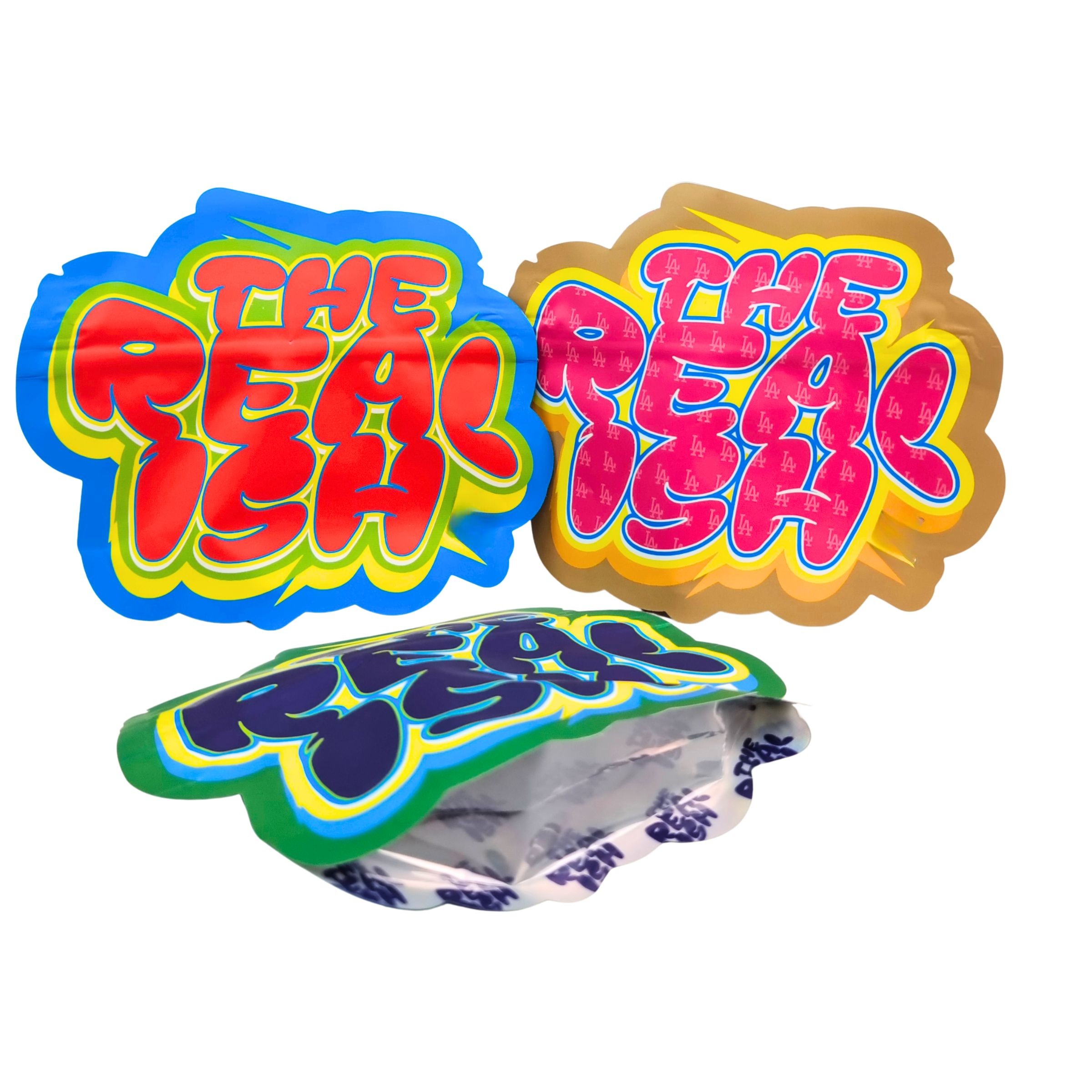 3.5g 7g 14g Ziplock Mylar Bag Aluminium Foil untuk Kue