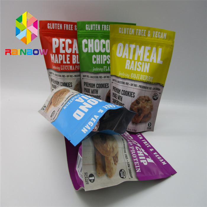Percetakan Gravure Tas Makanan Ringan Kemasan 8 Warna Dengan Bahan Multicayer