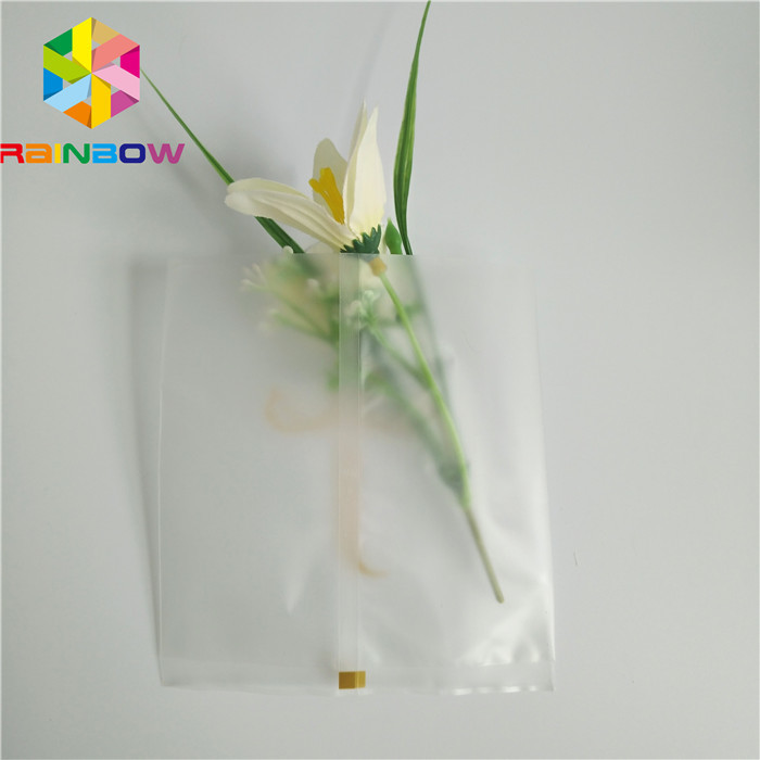Kemasan kantong makanan ringan yang melekat sendiri, kantong plastik bening multi-aplikasi