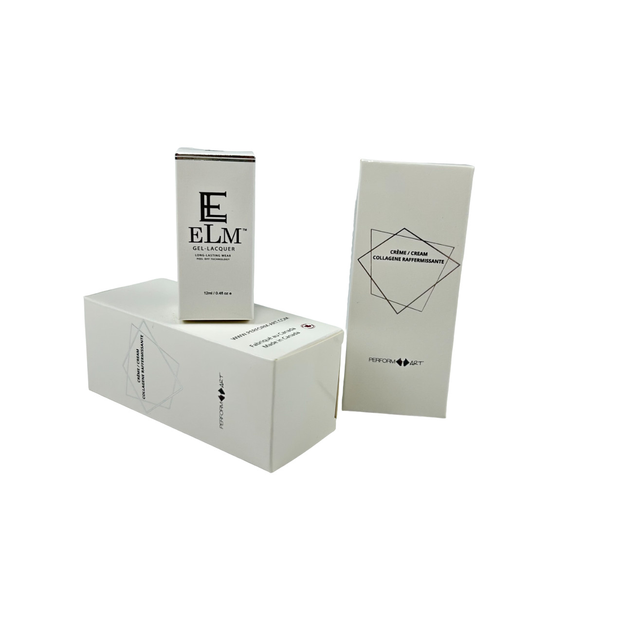 Custom White Cardboard 350g Box Pengemasan Untuk Kosmetik Dengan Gravure Printing