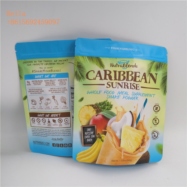 Stand Up Snack Bag Packaging Custom Printed Mencegah Kebocoran Untuk Industri Makanan