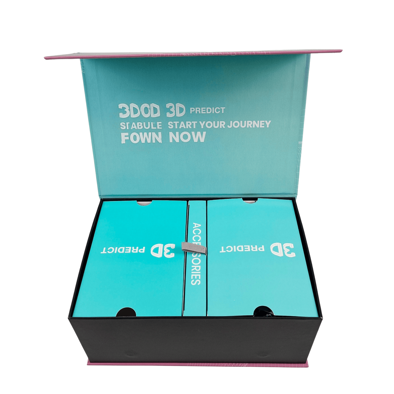 Kotak Kemasan Gigi Penyelaras Gigi Kustom Produsen Dengan Logo Mewah Dapat Didaur Ulang Kotak Hadiah Kaku Kawat Gigi Magnetik