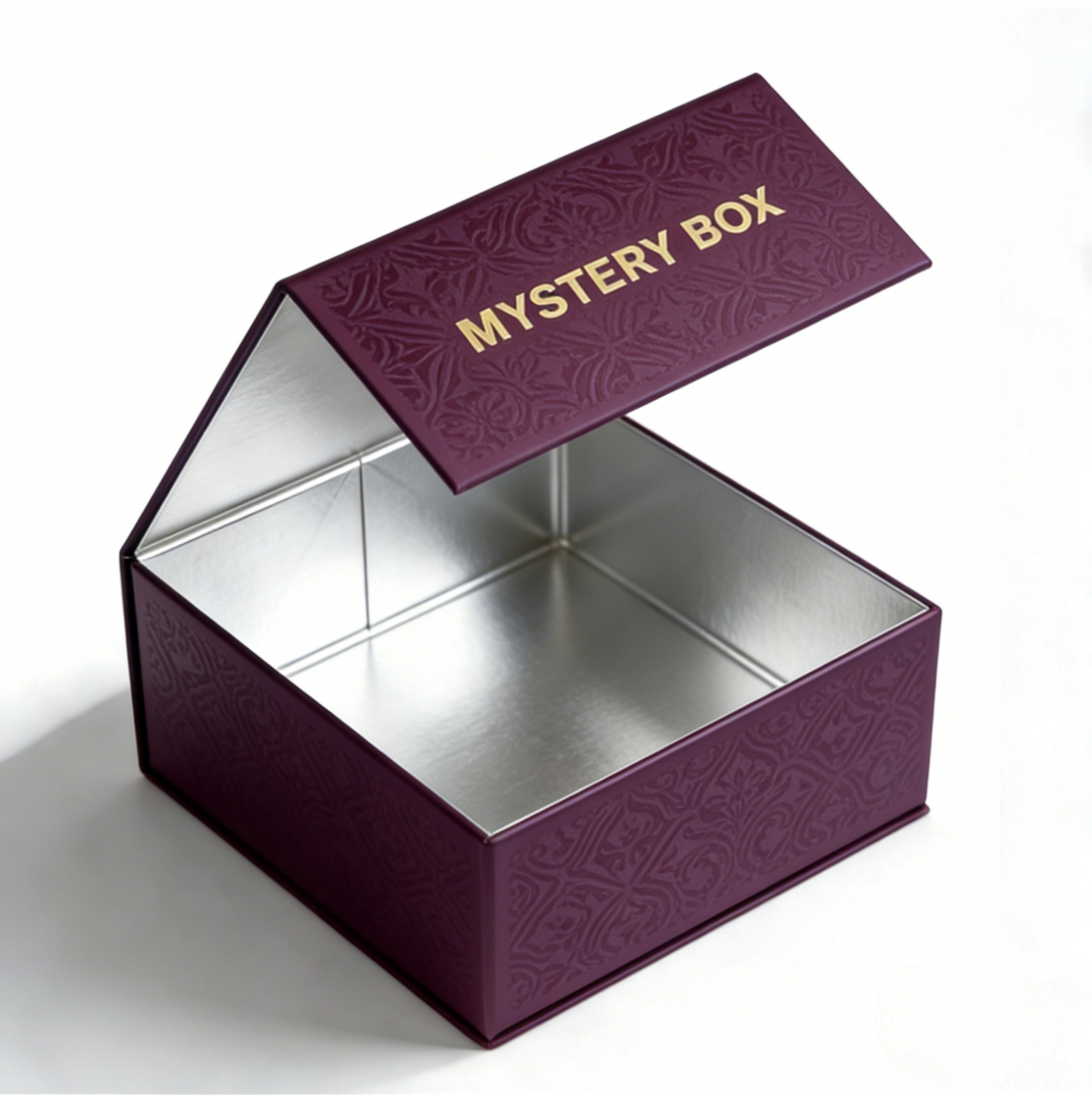 Custom Luxury Biodegradable 350g Ketebalan Karton Kertas Kotak Kemasan Folder untuk Hoodie Sepatu Pakaian Pengiriman Hadiah