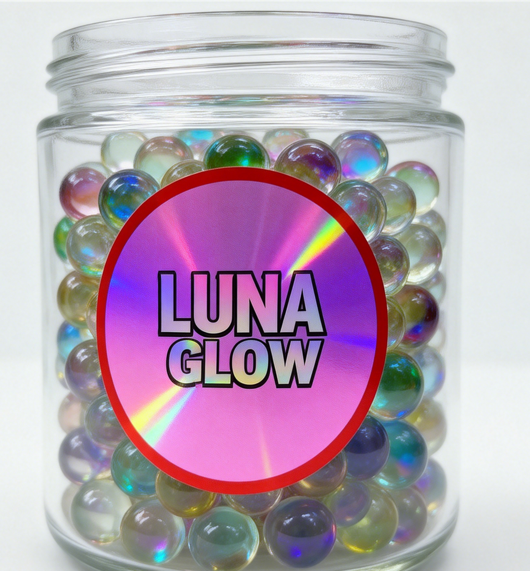 Custom Die-cut Waterproof UV Resistant Eco-Friendly Matte Holographic Barcode Adhesive Vinyl Sticker untuk Kerajinan Industri