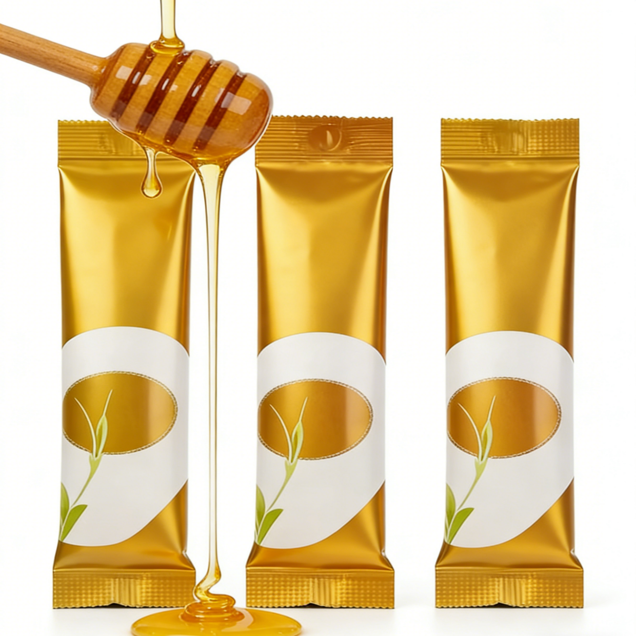 Tas Mylar Aluminium Foil yang Dapat Disegel Panas Kustom untuk Kemasan Sampel Bukti Lembab dalam Ukuran Khusus