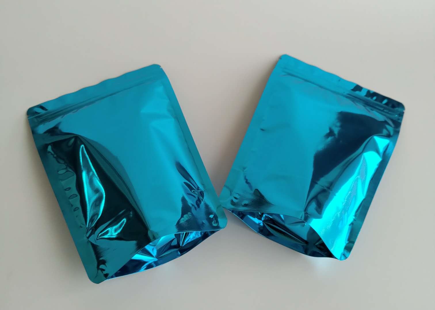 Tas Kemasan Plastik Food Grade Foil Berdiri Ziplock Untuk Bubuk Protein Kopi Tetes