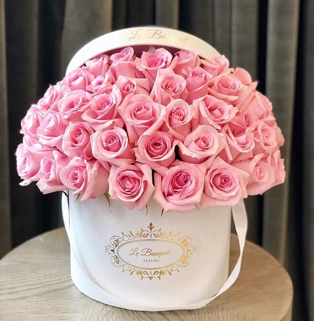 Kotak Kertas Tahan Air Daur Ulang Kemasan Karton Kotak Bunga Bulat Dengan Logo