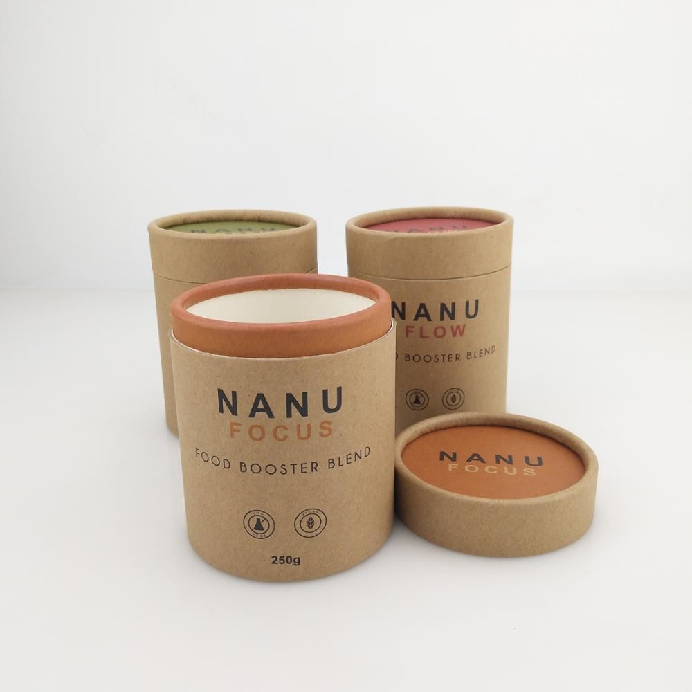 Kotak Kertas Kemasan Ramah Lingkungan Ukuran Disesuaikan Untuk Kemasan Teh