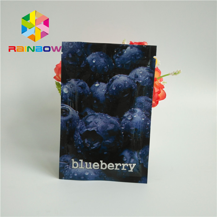 Kemasan Kantong Plastik Bau Bukti Ditutup Kembali Kantong Mylar Ziplock CBD Rami Kemasan