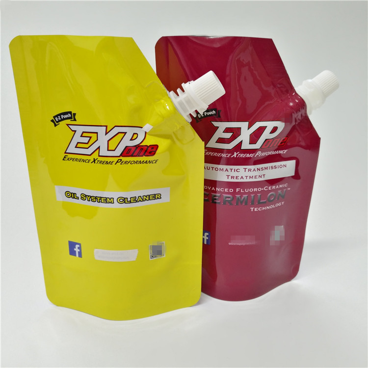 BPA Gratis Plastik Masker Rambut Moncong Tas Kemasan Liquiddrink Coffee Stand Up Pouches