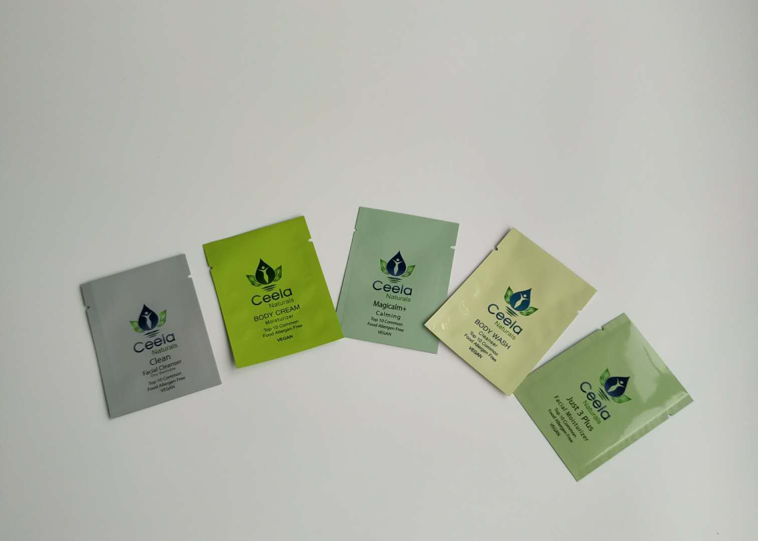 Krim Kulit Kemasan Kosmetik Tas Digital Printing Pouch Kustom 5ml Sachet