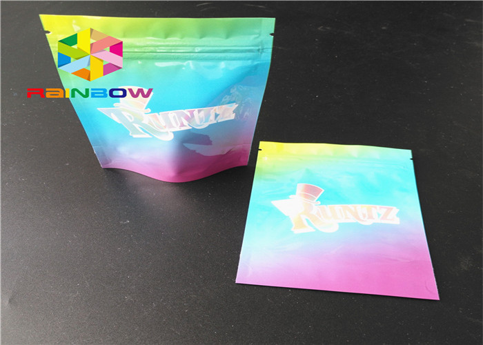 Tas Dupa Herbal Kantong Plastik Kemasan Kratom Kantong Pil Energi Kunci Ritsleting