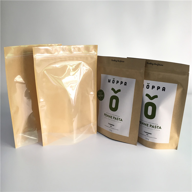 Pembungkus Kantong Kertas Ramah Lingkungan Kemasan Kado Kraft Dengan Priniting Logo Kustom