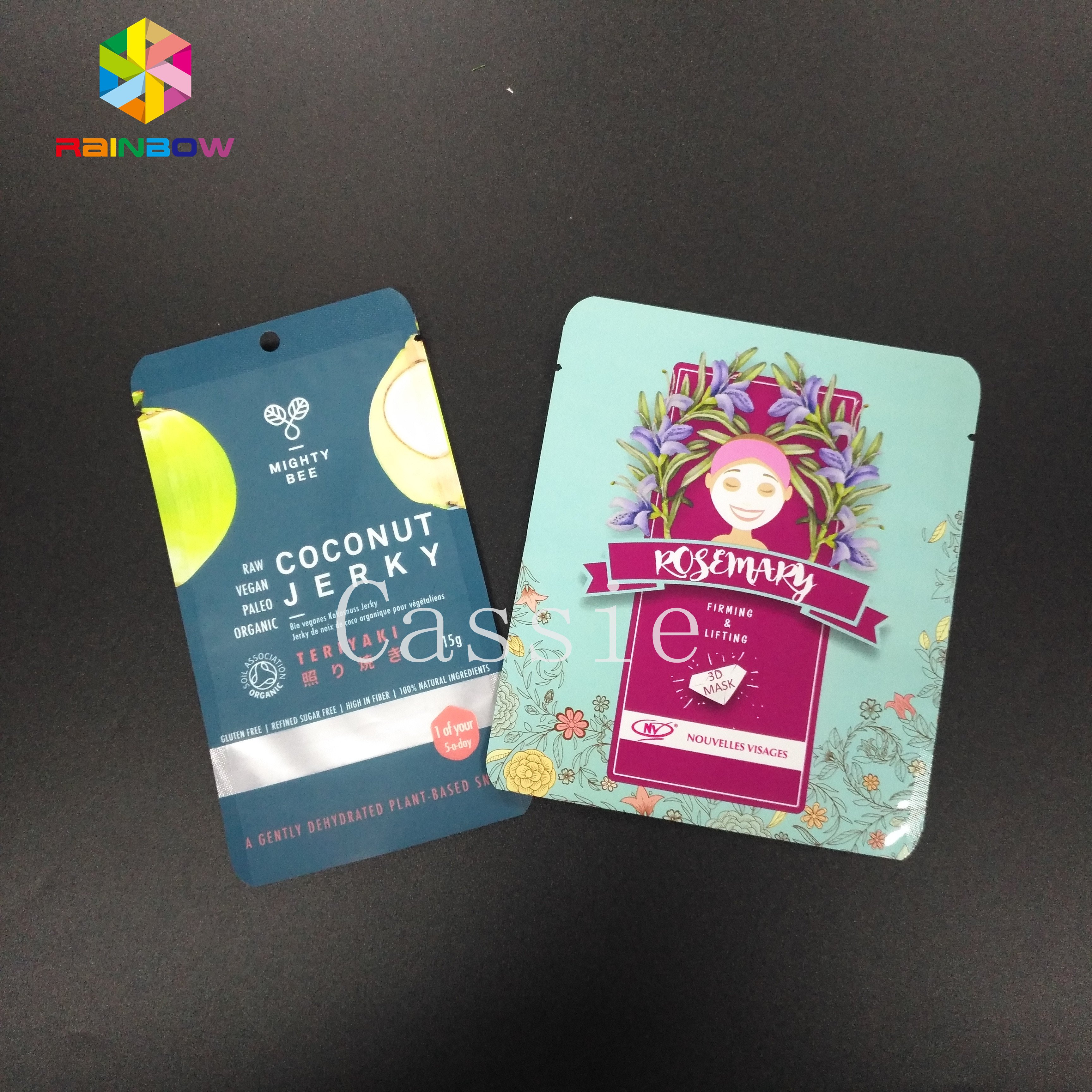 Kantong Plastik Kelembaban Bukti Kemasan Bahan Aluminium Foil Kantong Dapat Ditutup Kembali