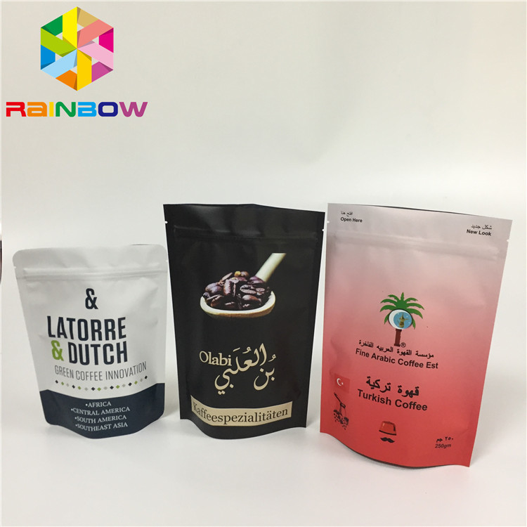 MOPP Cetak Kustom Aluminium Foil Bags Kelembaban Bukti Zipper Lock Dengan Valve