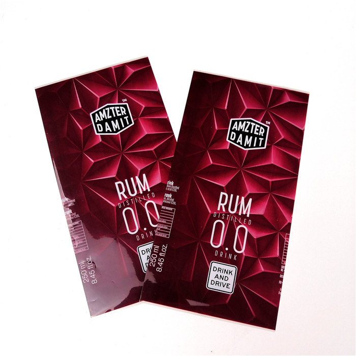 Full Color Print PET. Minuman Panas Kecilkan Lengan