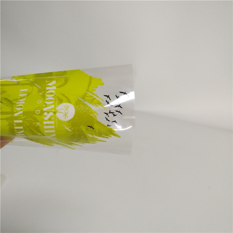 Botol minuman kemasan film plastik PET Bahan Sticker Shrink Sleeve