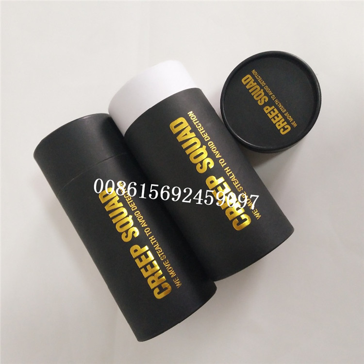 Biodegradable Karton Kertas Kotak Kemasan Logo Disesuaikan Dengan Stamping Emas