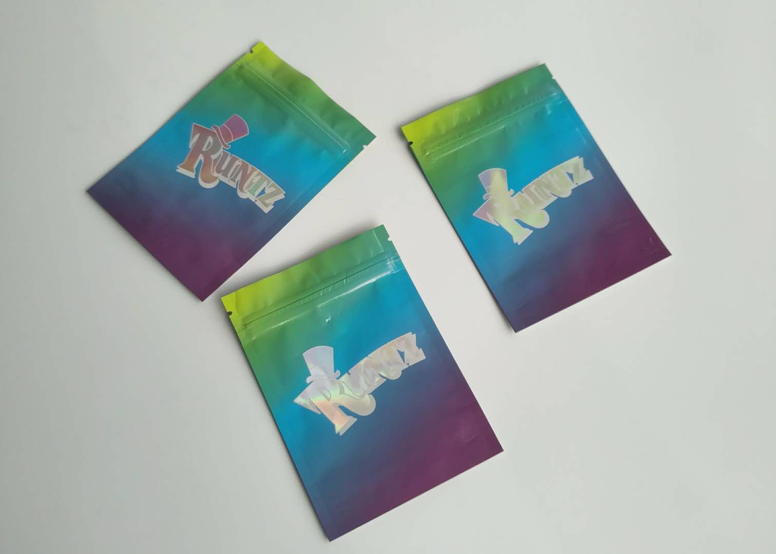 Kantong Plastik Tahan Anak Kemasan Cindy Runtz Zipper Bag Foil Jadi