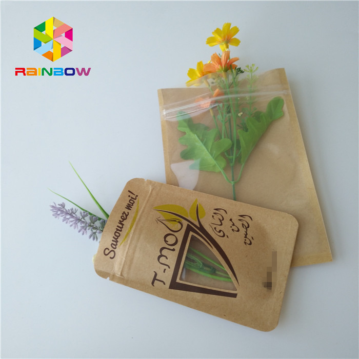 Kantong Kertas Kustom yang Dapat Diperbaiki Kembali, Kemasan Makanan, Segel Tiga Sisi Aluminium Foil Cookie