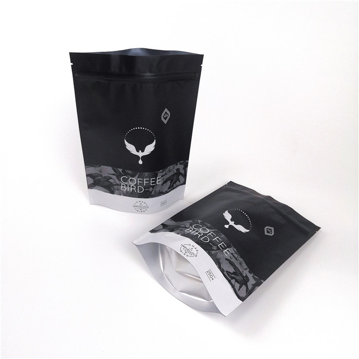 Food Grade Stand Up Kantong Plastik Zip Aluminium Foil Tas Kopi Pencetakan Gravure