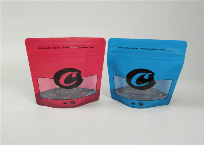 Kantong Plastik Kemasan Aluminium Foil Kantong Plastik 1LB Kemasan CBD Tahan Lama