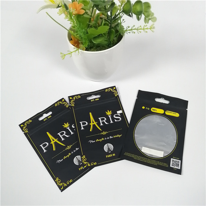 Warna CYMK Herbal Dupa Kemasan Aluminium Foil Stand Up Mylar Zipper Bag