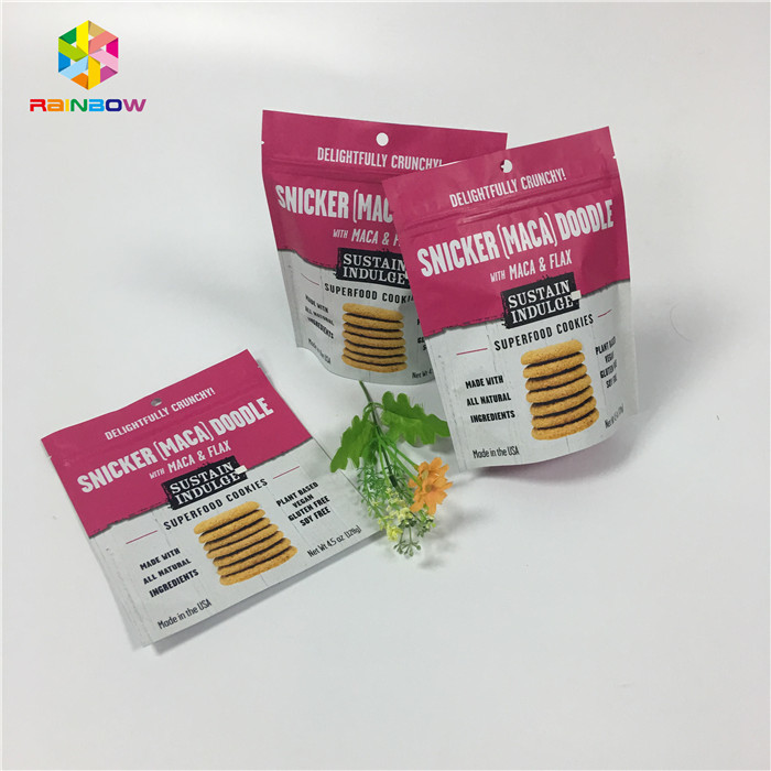 Teh / Bubuk / Kopi Stand Up Zipper Pouch Bags Bau Bukti Poly Matte Doypack