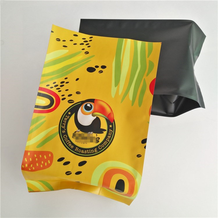 Four Side Sealed Foil Pouch Kemasan Plastik Paket Kopi Instan Power Sachet Tea