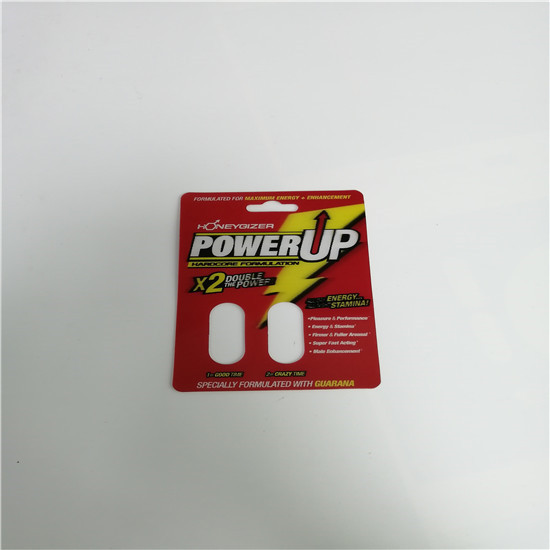 Kartu Blister Kartu Enhancer Pills Wanita Mamba Burro 30000 Untuk Botol Kapsul Emas