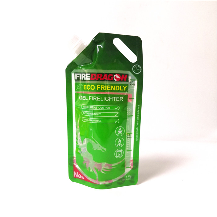 Zip Lock Hapus Minuman Reusable Spout Pouch Packaging Plastik Gravnre Printing