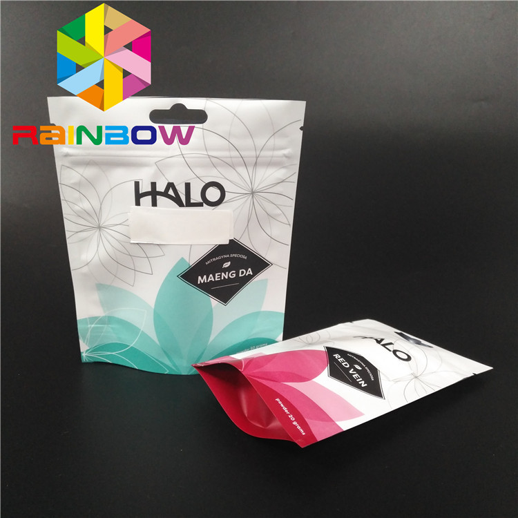 Rempah-rempah Kemasan Campuran Bubuk Stand Up Pouches Matt Surface Finish Bersertifikat FDA