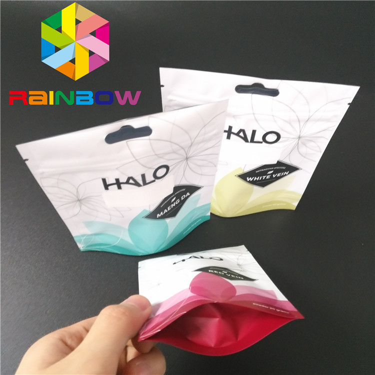 Royal Kratom Bali Ziplock Aluminium Foil Bags Untuk Rempah-rempah Bubuk Weed Herb Cbd Products