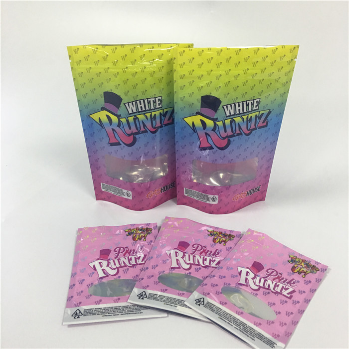 Bau Bukti Herbal Kemasan Dupa Mini Ziplock Weed Plastik CBD Leaf Cookies Bags