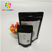 Resealabel Ziplock Aluminium Foil Bags Stand Up CBD Oil Gummies Candy Packing