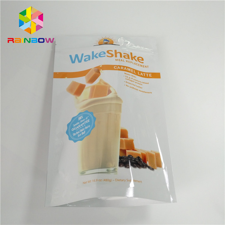 Kemasan Kantong Plastik Food Grade, Aluminium Foil Stand Up Bags Ziplock Tahan Lama