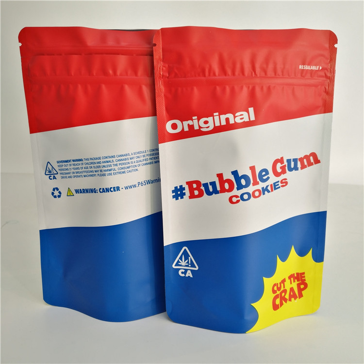 Aluminium Foil Tas Anak Bukti Ziplock Herbal Dupa Kemasan Gravure Printing