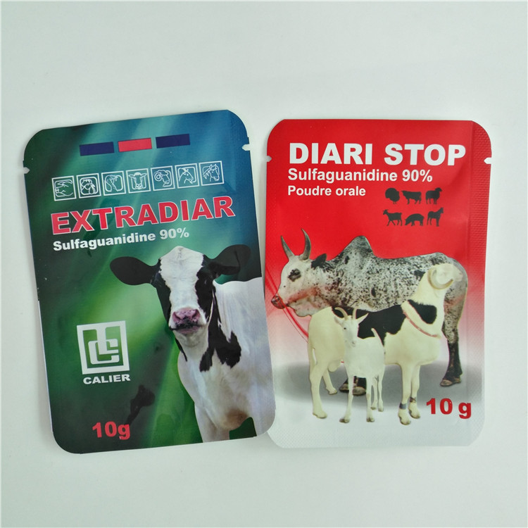 Nigeria Disesuaikan Mencetak Tas Kemasan Makanan 100g 150g Rempah-rempah Paket Silsilah