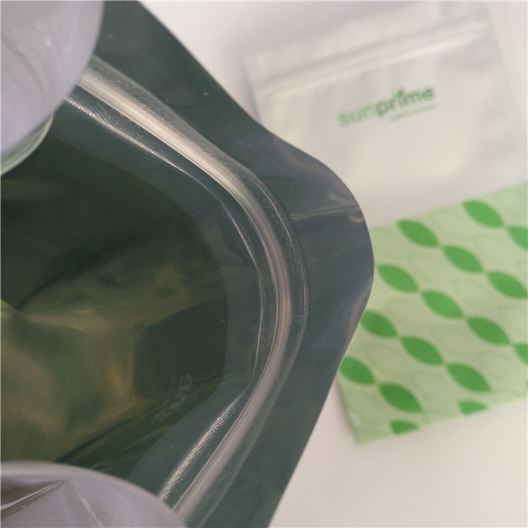 Kustom Dicetak Baggies Stand Up Pouch Kemasan Bawang Putih Bawang Benih Sayuran Kering