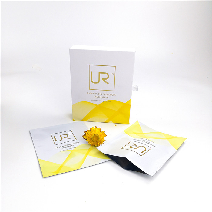 Matte Laminasi Kotak Kertas Kemasan Minyak Esensial Masker Perawatan Kulit Tas Disesuaikan