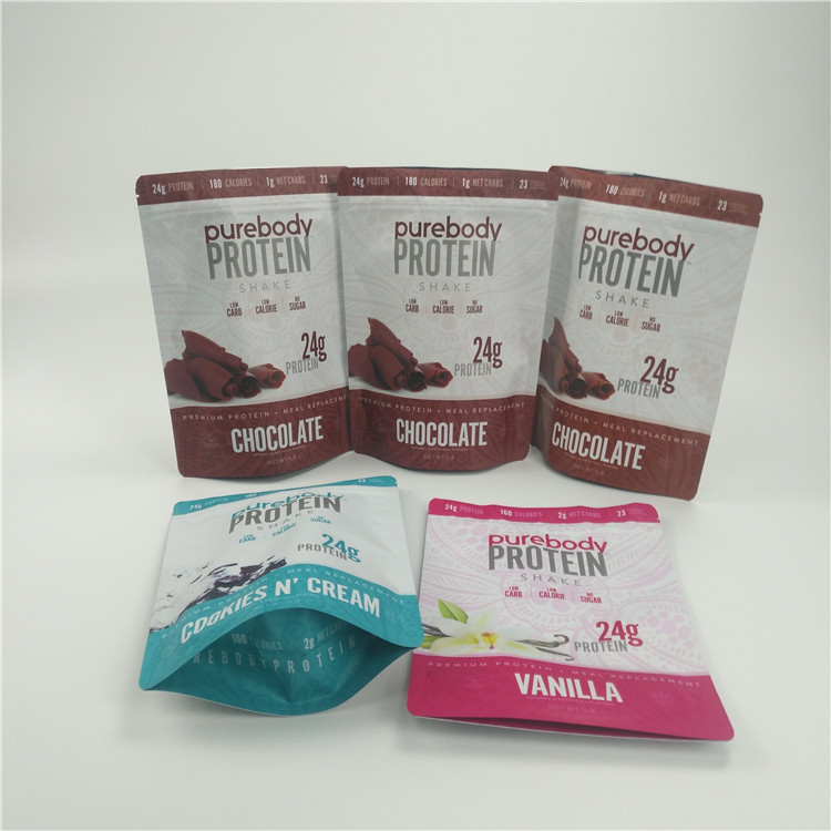 K Pouch Stand Up Coffee Bag Aluminium Ditutup Kembali Pencetakan Kustom Penuh Warna