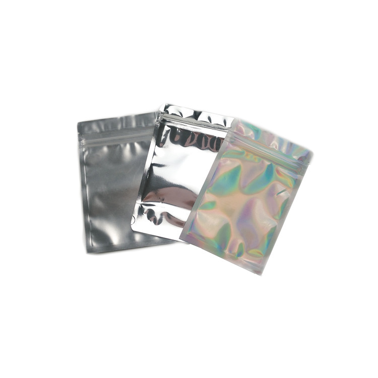 Bibit Ziplock Chilproof Kemasan Tas Kecil Mini Sachet Foil Berjajar Pencetakan Kustom