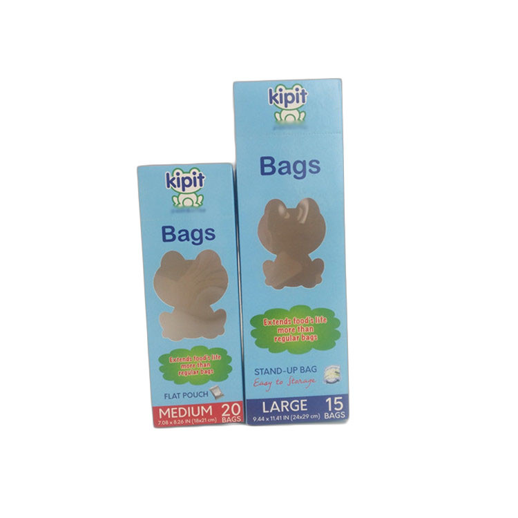 Kotak Kemasan Karton Rectangle Dapat Didaur Ulang Pencetakan Berwarna-warni Penyimpanan Makanan Segar