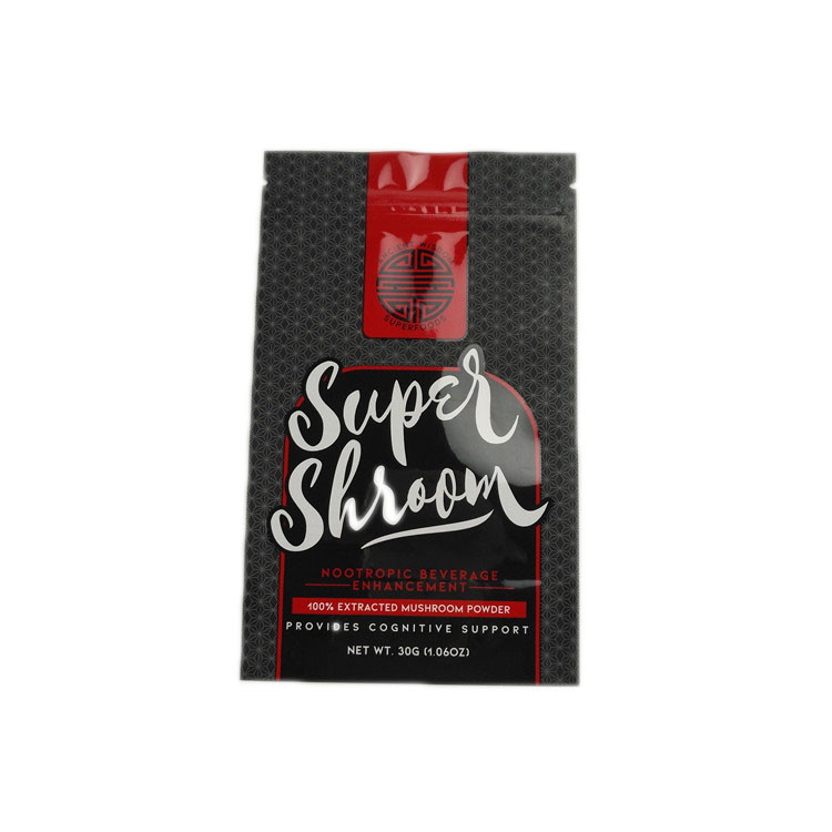 Glossy Finish Aluminium Foil Stand Up Bags