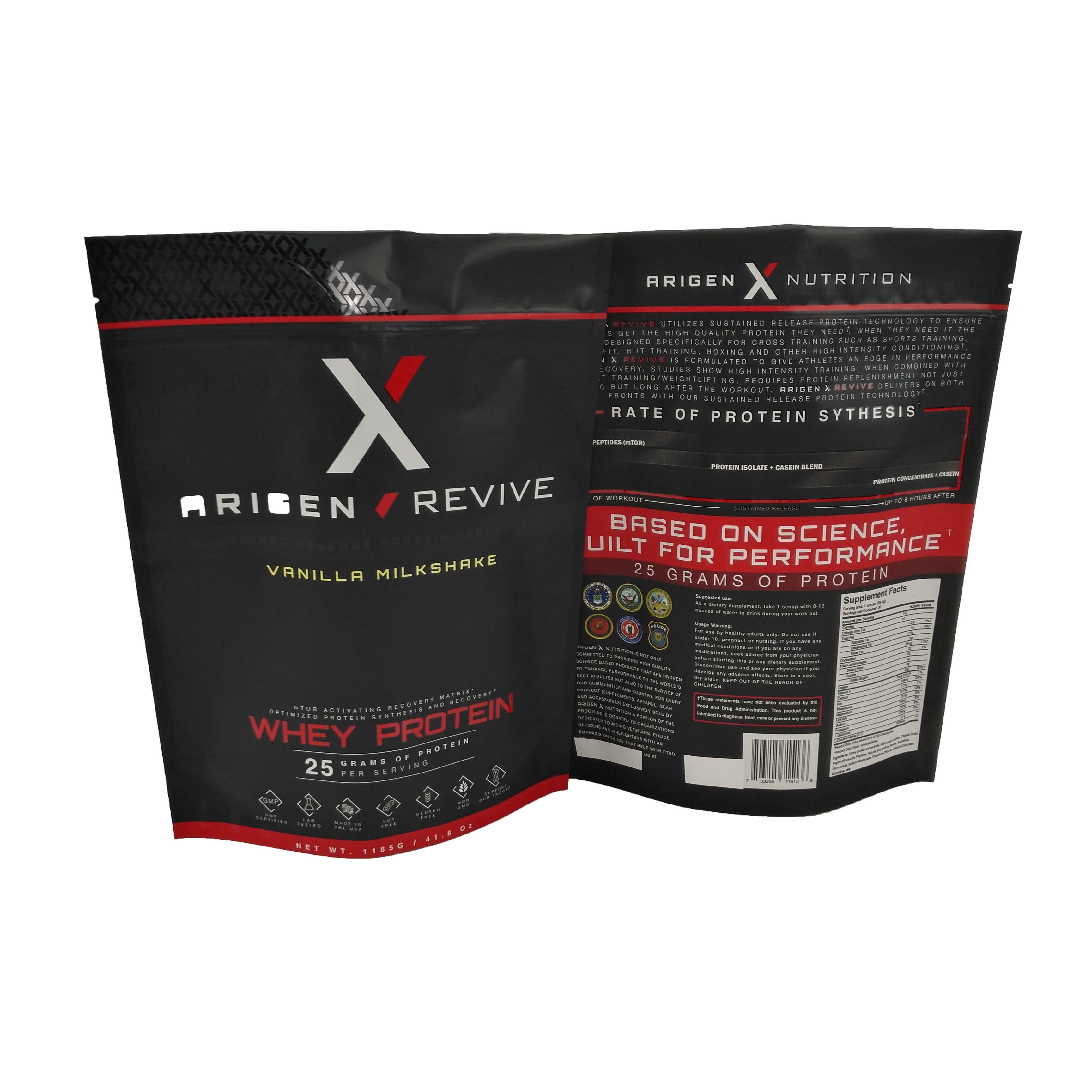 Food Grade Aluminium Foil Stand Up Pouch