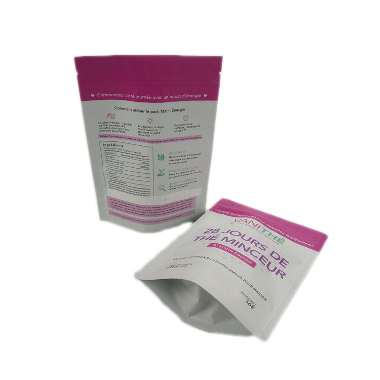 Ritsleting Top Kemasan Tas Ditutup Kembali